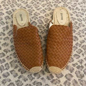 Soludos Woven Mules size 9